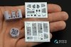 Quinta Studio QDS+48261 Tornado GR.1 3D-Printed coloured Interior on decal paper (Revell) (small version) (with 3D-printed resin parts) 1/48